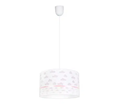 Svietidlá  Detský luster PIKKI 1xE27/60W/230V ružová 0543