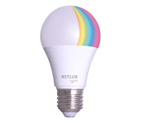 LED osvetlenie  - LED RGBW Stmievateľná žiarovka A60 E27/9W/230V 2700-6500K Wi-Fi Tuya 52000057