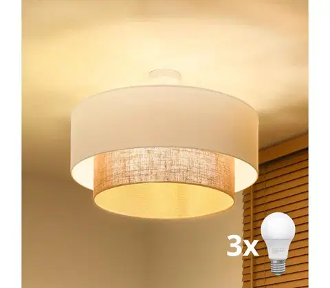 Svietidlá BRILAGI - LED Prisadený luster BOHO ŠTÝL 3xE27/15W/230V pr. 60 cm 8590828006749