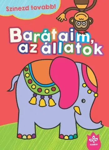 Pre deti a mládež - ostatné Barátaim, az állatok – Színezd tovább!