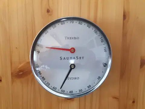 Saunové príslušenstvo Saunový teplomer / vlhkomer Dekorhome