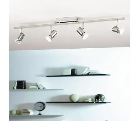 Svietidlá EGLO 90917 - Stropné svietidlo ROTTELO 4xGU10/LED/3W 90917