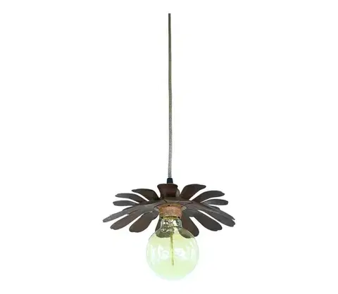 Svietidlá Bohemia-Design - Závesné svietidlo na lankách 1xE27/60W/230V bronzové LSE-VIN