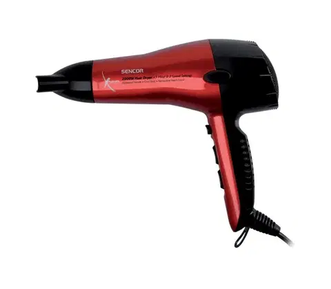 Predlžovacie káble Sencor - Fén 2000W/230V červená 40020114