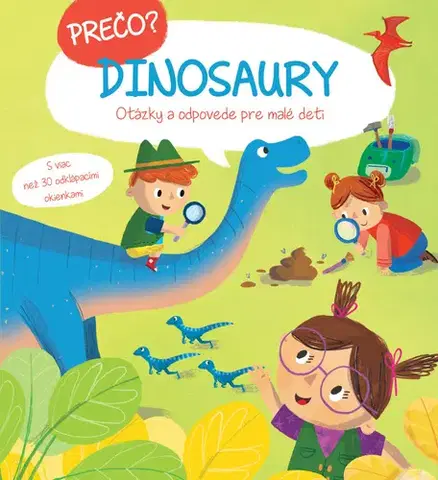 Leporelá, krabičky, puzzle knihy Prečo? Dinosaury