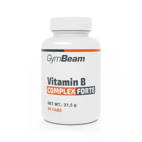 Vitamíny B GymBeam Vitamín B-Complex Forte 90 tab. bez príchute