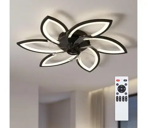 Ventilátory BRILAGI-LED stmievateľné svietidlo s látorom LED/50W/230V 3000-6500K čierne WF-OSD-029-BLK