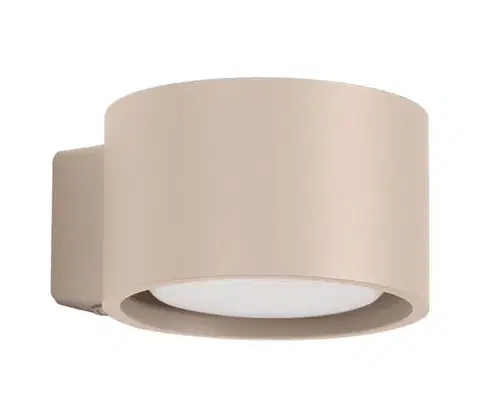 Svietidlá  SL.2445 - Nástenné svietidlo MODO 1xGX53/10W/230V taupe SL.2445