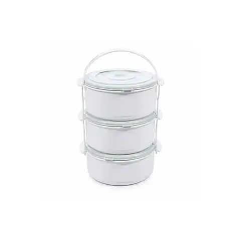 Jedlonosiče MAKRO - Obedár / jedlonosič 3 dielny 3x1L, plastový