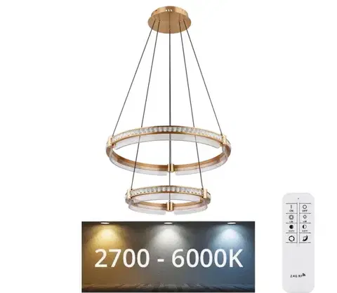 Svietidlá Globo 67196-78H - LED Stmievateľný luster na lanku BLONDIE LED/78W/230V + DO 67196-78H
