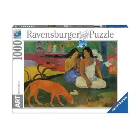 1000 dielikov Ravensburger Puzzle Paul Guaguin: Arearea (Červený pes) 1000 Ravensburger