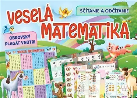 Príprava do školy, pracovné zošity Veselá matematika - sčítanie a odčítanie, 2.vydanie