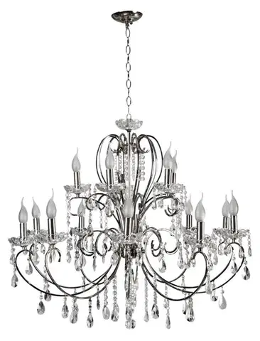 Svietidlá Závesná lampa AURORA 15xE14 luster Candellux