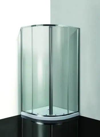 Sprchovacie kúty OLSEN SPA - Sprchovací kút SMART - MURO - Farba rámu zásteny - Hliník chróm, Rozmer A - 80, Rozmer B - 80, Smer zatváranie - Univerzálny Ľavé / Pravé, Výplň - Číre bezpečnostné sklo - 4/6 mm OLBMUR80CCBV