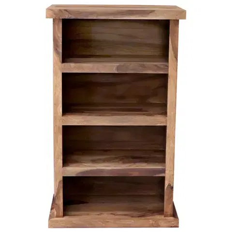 Knižnice Knižnica Rami 60x100x35 indický masív palisander