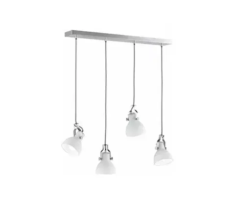 Svietidlá Trio - Luster na lanku GINELLI 4xE14/28W/230V 301500407