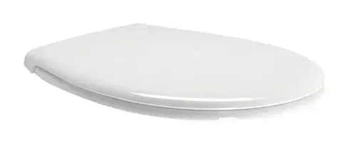 Záchody GSI - CLASSIC WC sedátko, Soft Close, Quick Release, biela/chróm MSC87CN11
