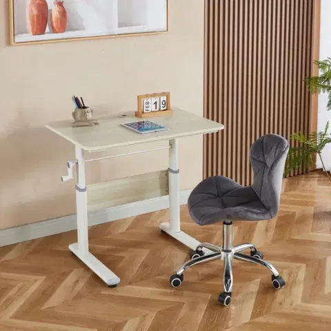 Pracovné stoly Výškovo nastaviteľný PC stôl KASIOS Tempo Kondela
