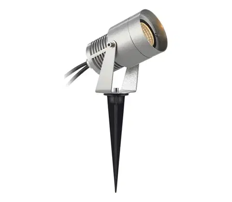 Záhradné lampy Markslöjd 107713 - LED vonkajšie svietidlo GARDEN24 LED/3W/24V IP44 matný chróm 107713