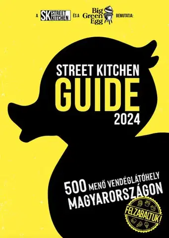Sprievodcovia, mapy - ostatné Street Kitchen Guide 2024 - Kolektív autorov