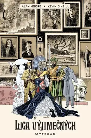 Komiksy Liga výjimečných omnibus (základní verze) - Alan Moore,Kevin O’Neill,Viktor Janiš