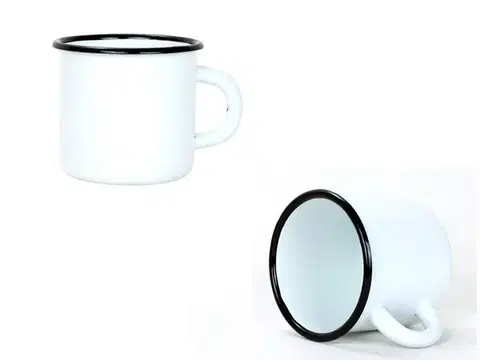 Hrnce BELIS - Hrnček 7cm biely 0,25l