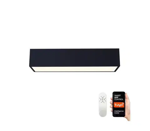 Svietidlá  NEO 07074-60-LED Stmievateľné stropné svietidlo CANTO 34W/230V čierna Tuya+DO 07074-60