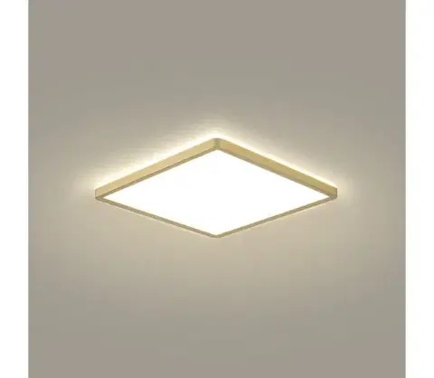 Svietidlá BRILAGI - LED Kúpeľňové svietidlo ULTRA SLIM LED/18W/230V 30x30 cm zlaté IP54 BRI582