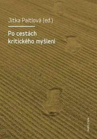 Filozofia Po cestách kritického myšlení - Jitka Paitlová