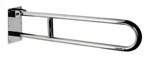 Vešiaky a háčiky na stenu Podperné držadlo sklopné "PRO" 700 mm chróm