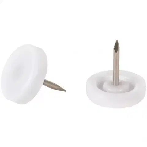 Príslušenstvo k nábytku Nabíjacie plastové podložky biele 20mm
