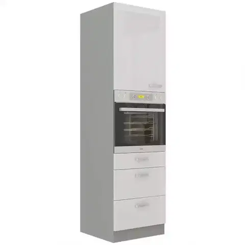 Kuchynské skrinky Skrinka do kuchyne Bianka 60 DPS-210 3s 1F