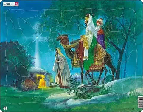 LARSEN puzzle Larsen Puzzle TRAJA MUDRCI PUZZLE C7