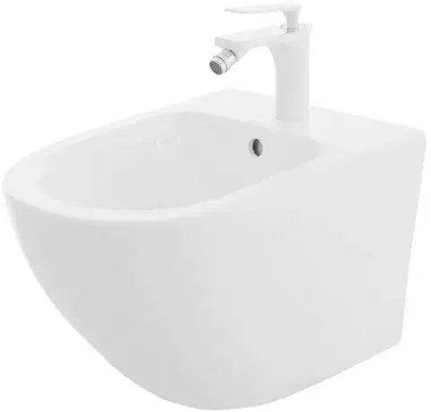 Bidety REA - Závesný bidet Carlo Mini biela REA-C2276