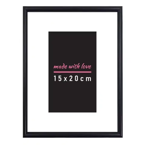 Vybavenie a dekorácie bytu Fotorámik 15x20 čierny