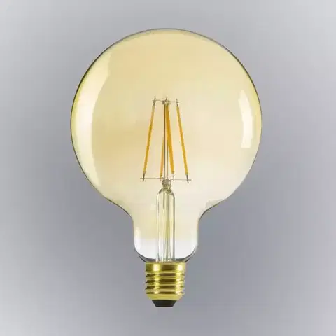 Dekoračné žiarovky Žiarovka FILAMENT XLED G125 E27 7W WW 29638