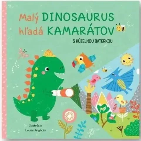 Leporelá, krabičky, puzzle knihy Malý dinosaurus hľadá kamarátov s kúzelnou baterkou