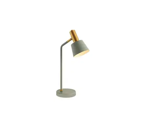 Lampy Zam 20220 - Stolná lampa 1xE14/25W/230V šedá 20220