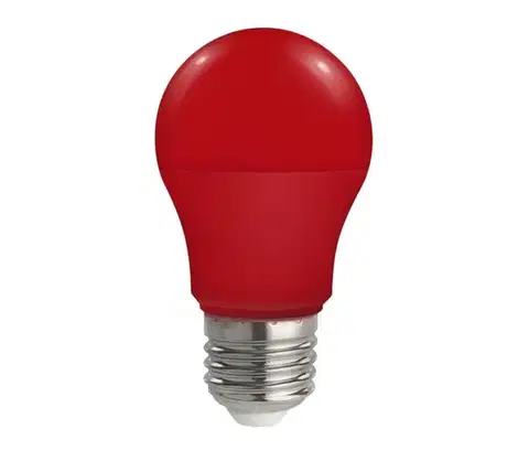 Žiarovky  LED Žiarovka A50 E27/4,9W/230V červená 14605