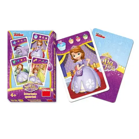 Karty Dino Toys Hracie karty Kvarteto: Sofia Dino