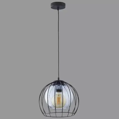 Moderné lampy do obývačky Luster Universo black 3154 LW1