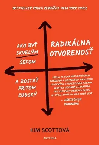 Odborná a populárno-náučná literatúra Radikálna otvorenosť - Kim Scottová