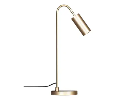 Lampy ByRydens 4002580-6503 - Stolná lampa CURVE 1xGU10/7W/230V zlatá 4002580-6503
