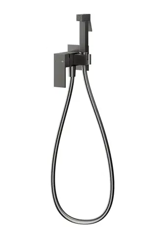 Kúpeľňové batérie KFA - Batéria Logon bidetová, podomietková, stenová, PVD gunmetal sivá 5139-512-61