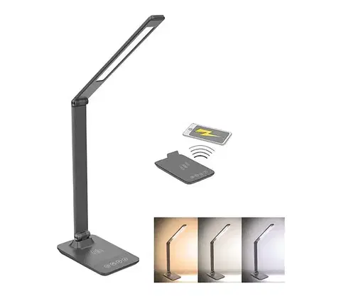 Lampy  WO55-G - LED Stmievateľná lampa s bezdrôtovým dobíjaním LED/10W/100-240V WO55-G