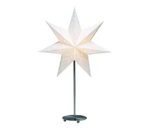 Vianočné dekorácie Markslöjd 8813 - Vianočná dekorácia SATURNUS 1xE14/25W/230V biela 67 cm 8813,4