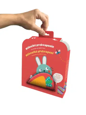 Leporelá, krabičky, puzzle knihy Měkoučké překvapení Králiček/Mäkučké prekvapenie Králiček