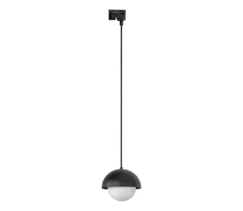 Svietidlá  Luster na lanku do lištového systému BONO 1xG9/8W/230V čierna 10648
