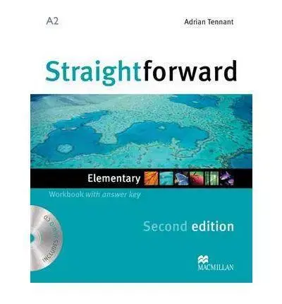 Učebnice a príručky Straightforward New A2 Elementary WB 2Ed+CD - Adrian Tennant