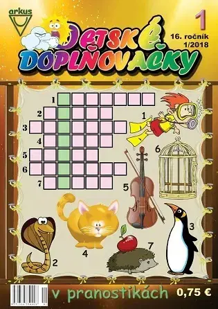 Pre deti a mládež - ostatné Detské doplňovačky 1 2018 v pranostikách